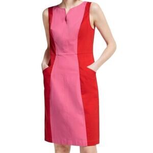 BODEN COLORBLOCK HELENA CHINO‎ DRESS SIZE 20/22R NWT